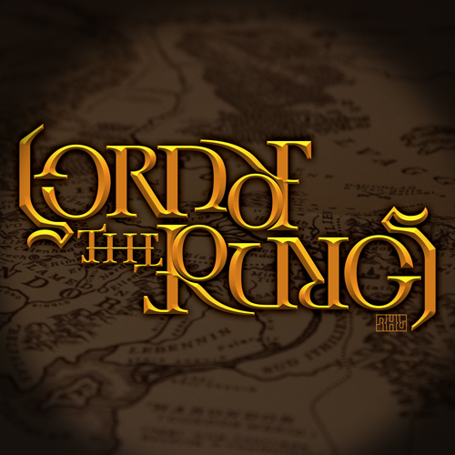 Lord of the Rings ambigram